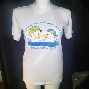 Vintage Rayco 1988 ducks single stitch t shirt